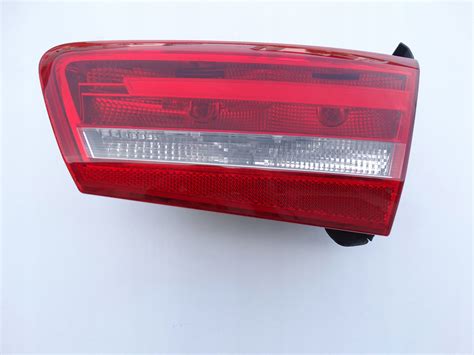 AUDI A6 C7 SEDAN 11 14 LAMPA PRAWY TYŁ W KLAPĘ WKŁAD ORYGINAŁ ASO