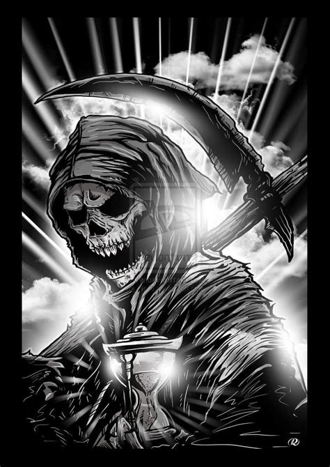 Corpse Candy ☠️ Grim Reaper Drawing Grim Reaper Tattoo Grim Reaper