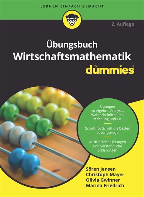 F R Dummies Bungsbuch Wirtschaftsmathematik F R Dummies Ebook