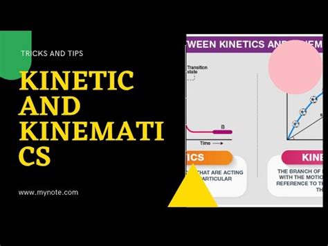 Difference Between Kinetics And Kinematics YouTube