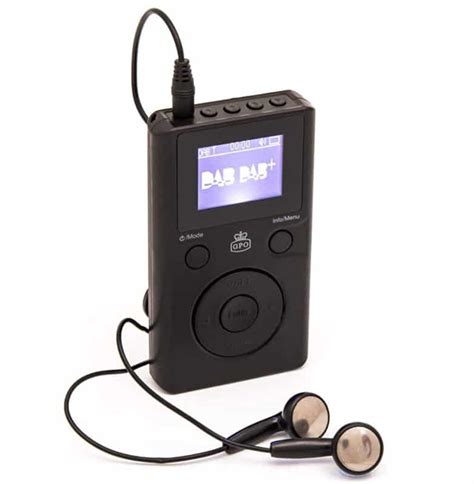 Radio Digital Fm Mini Pocket Dab Dab Recargable Aud Fonos Music