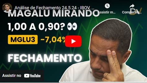 Assista à análise de fechamento do mercado 24 05 Finance News