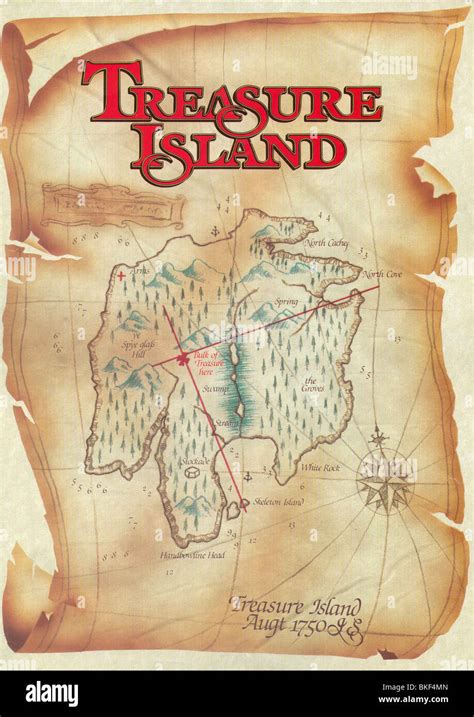 Treasure Island Map Mn