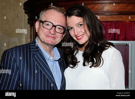 Jean Luc Petitrenaud And Daughter Louise Petitrenaud Attending The Bon