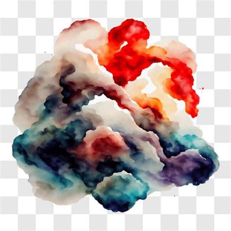 Descarga Pintura Abstracta De Nube Colorida Pngs En L Nea Creative