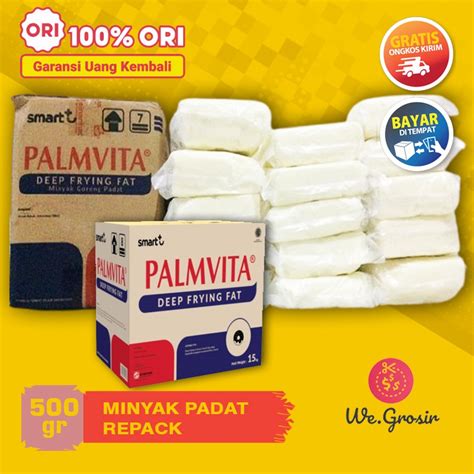 Jual Palmvita Minyak Goreng Beku Padat Deep Frying Fat Gram