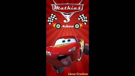 El Carro Favorito De Muchos El Rayo Mcqueen Tarjeta Animada De