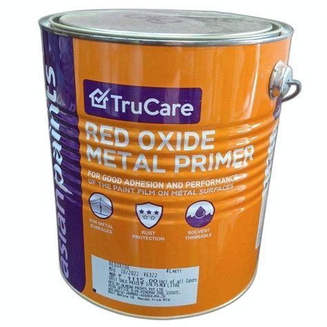 Asian Paints Trucare Red Oxide Metal Primer L At Rs Litre In