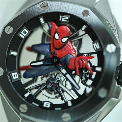 The Audemars Piguet Royal Oak Concept Tourbillon Spider-Man (Video ...