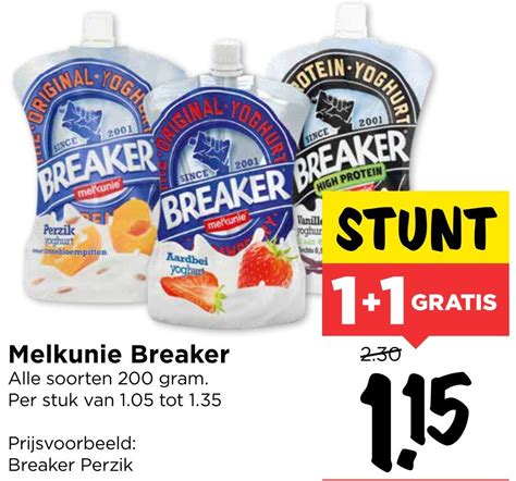 Melkunie Breaker Aanbieding Bij Vomar Voordeelmarkt 1 1 Gratis