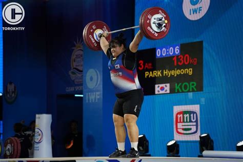 Park Hye-jeong Won Silver In The Women’s 87+ Kg Category At The 2024 ...