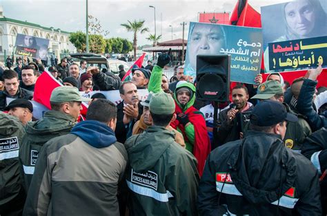 Demonstrations In Morocco Middle East Monitor