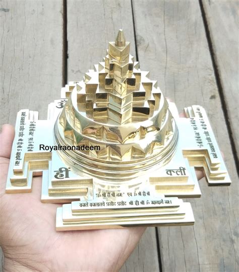 Meru Shree Yantra Maha Meru Shree Yantra Vastu Correction Etsy