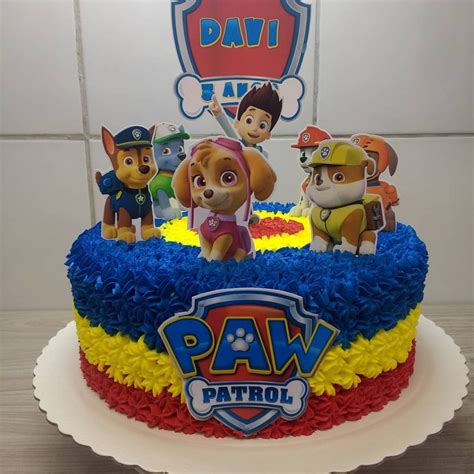 Bolo Patrulha Canina: 85 ideias deliciosas e com muitas cores