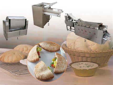 Pita Bread Production Line Arabic Bread Maker Machine Taizy