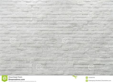 Abstract Weathered Textured White Brick Wall Background Stock Image