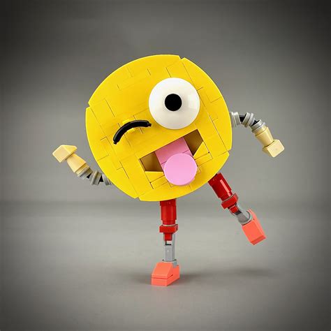 Lego Emoji Winking Face With Tongue Lego Emoji Winking Fac Flickr