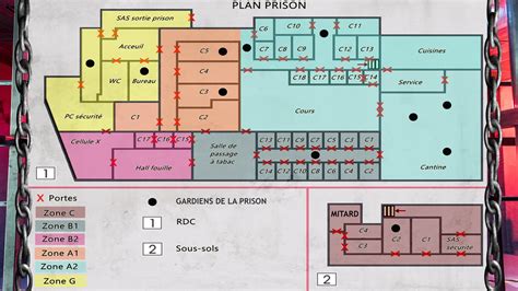 Par Où Doit Passer Ce Prisonnier Pour Sévader