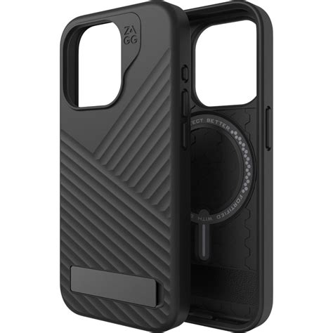 Zagg Denali Snap Kickstand Case For Iphone Pro Black Jb Hi Fi