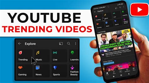 How To View Trending Videos On The Youtube App Youtube