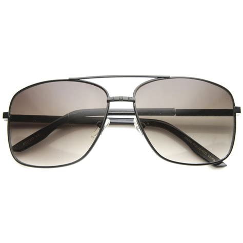 Mens Metal Aviator Sunglasses With Uv400 Protected Gradient Lens Sunglass La