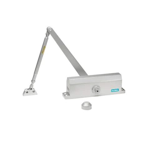 Global Door Controls Commercial Grade Door Closer With Backcheck In