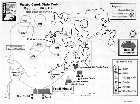 Potato Creek State Park Map - Maping Resources