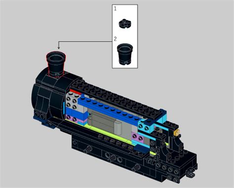 LEGO MOC 21344 Orient Express motorization (powered up) by StijnD ...