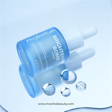 Perfect Lab Brightening Bomb Serum | Review Marsha Beauty