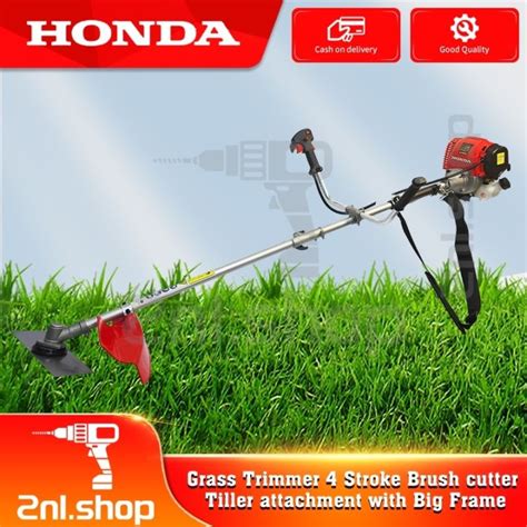 Honda Grass Trimmer 4 Stroke Brush Cutter Tiller Attachment With Big Frame 43cc Lazada Ph