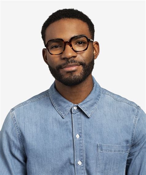 Faubourg Geometric Tortoise Full Rim Eyeglasses Eyebuydirect Canada