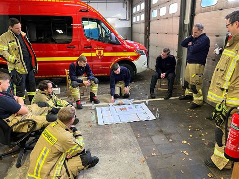 Atemschutz Training der Löschzüge Warendorf Feuerwehr der Stadt Warendorf