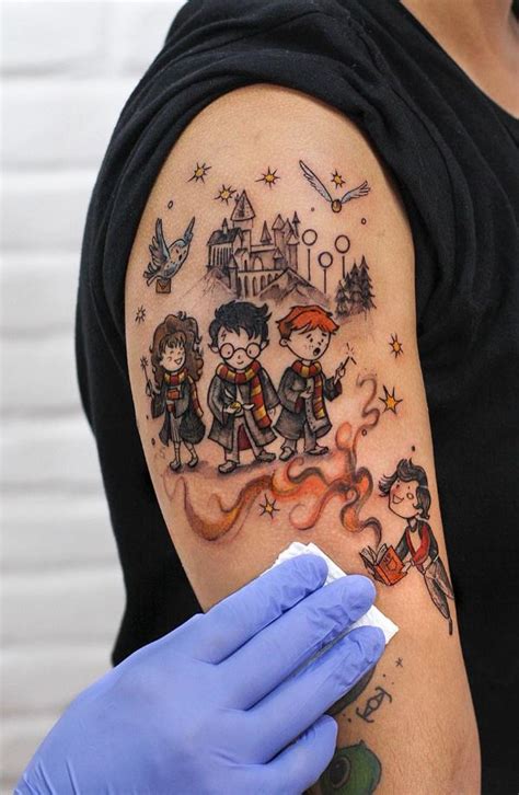 Aprender Sobre Imagem Harry Potter Tatuagem Br Thptnganamst Edu Vn