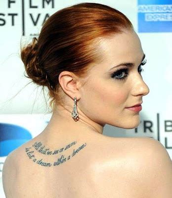 The Best Celebrity Tattoo