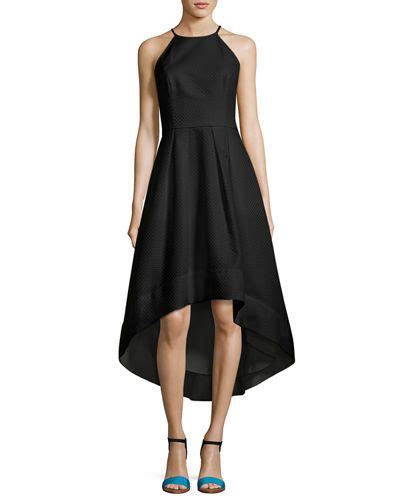 Aidan By Aidan Mattox Sleeveless Jacquard High Low Cocktail Dress