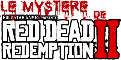 Red Dead Redemption II Logo PNG Images Transparent Background | PNG Play