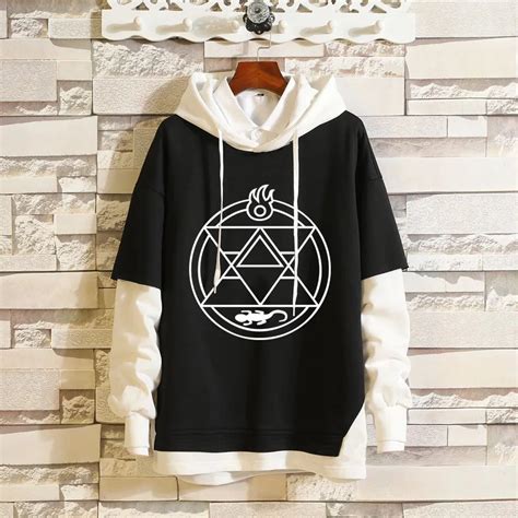 Fullmetal Alchemist Series Edward Elric Sweatshirts Cosplay Costume