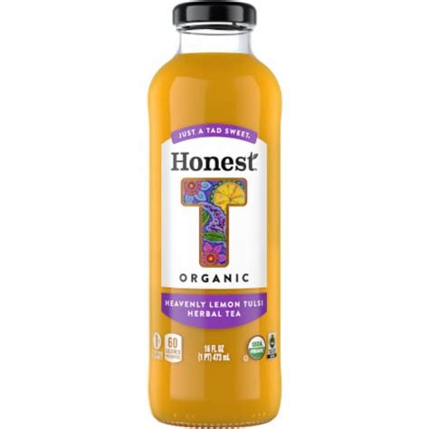 Honest Tea Organic Heavenly Lemon Tulsi Tea 16 Fl Oz Kroger