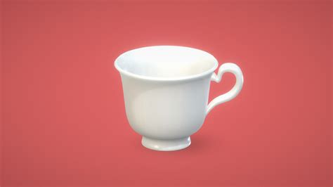 English Tea Cup Buy Royalty Free 3d Model By Tkkjee [027f9a5] Sketchfab Store