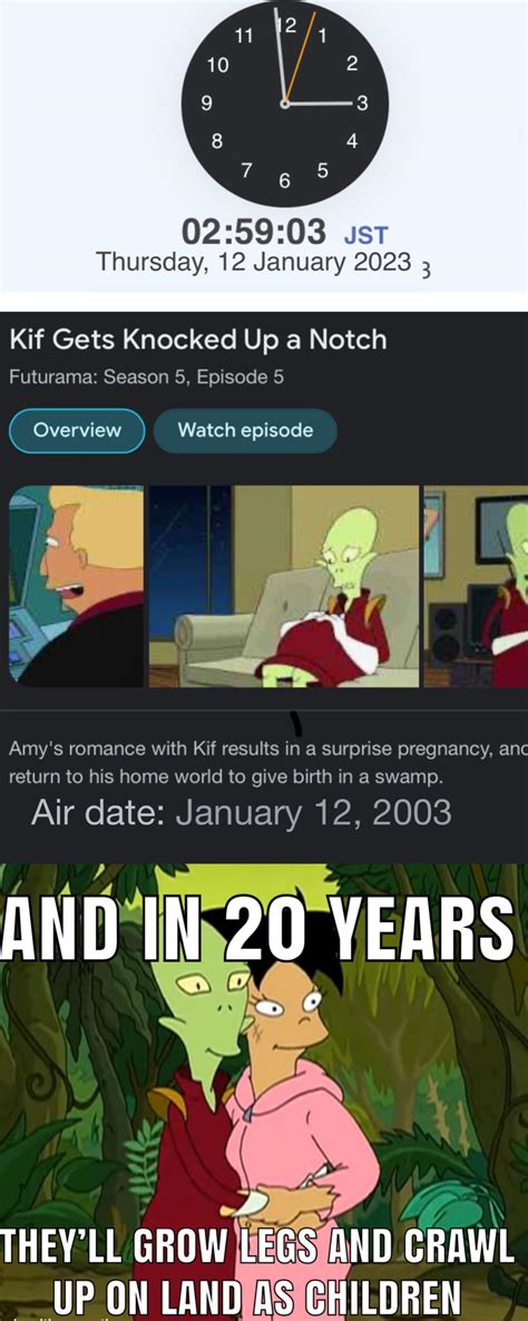 Today The Episode “kiff Gets Knocked Up A Notch” Is 20 Years Old That