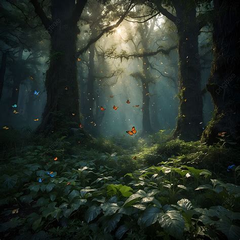 Peaceful Forest Background, Enchanted Forest, Woods, Peaceful Nature ...