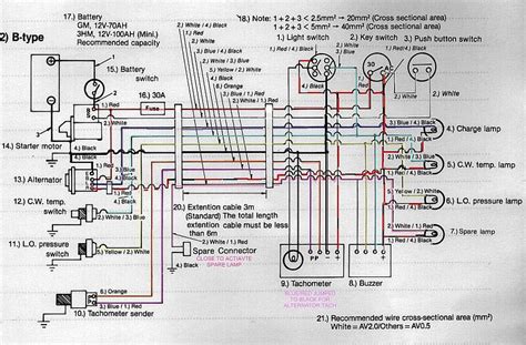 Yanmar Marine Ignition Switch Wiring Diagram