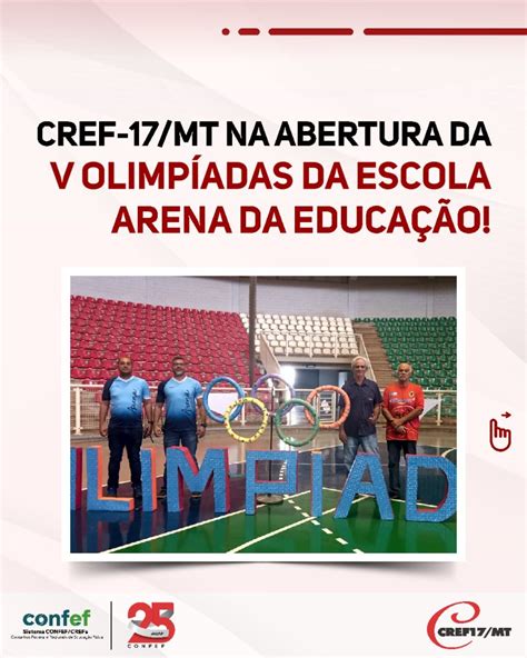 Cref 17tmt Na Abertura Da V Olimpíadas Da Escola Arena Da Educação