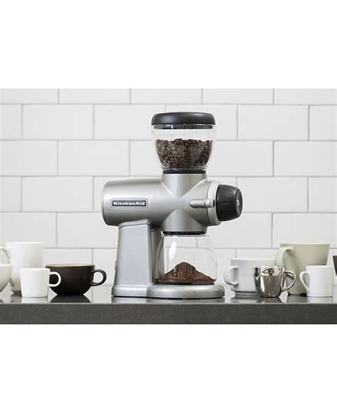 Kitchenaid Kcg0702 Burr Coffee Grinder Coffee Tea And Espresso Kitchen Macy S