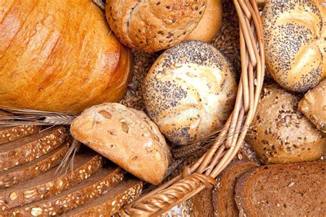 Assortment Of Baked Bread In The Basket Stock Photo Image Of Fresh