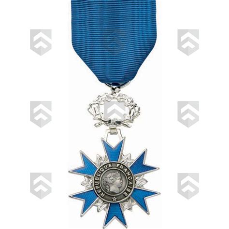 Ordre National du Mérite Chevalier Bronze Argenté