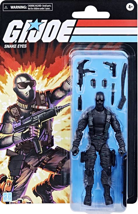 G I Joe Classified Series Snake Eyes Retro