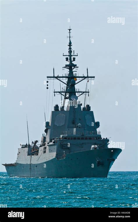 Frigate F 101 Alvaro De Bazan Stock Photo Alamy