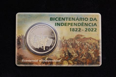 BC lança moedas coloridas para celebrar 200 anos da Independência do