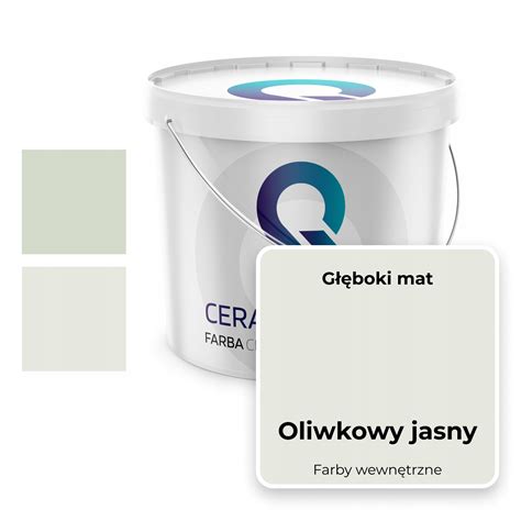 Farba Ceramiczna Oliwkowy Jasny Mat L H H Cena Opinie